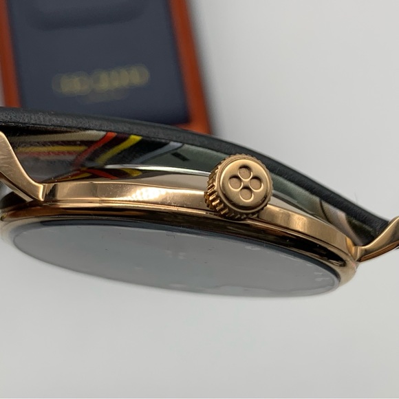 TED BAKER 41mm Mimosaa Men’s Watch in Black Leather Strap - Picture 8 of 14